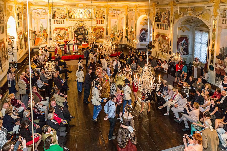 Barokní noc na zámku Český Krumlov ® 26.6. a 27.6.2015, Festival komorní hudby Český Krumlov