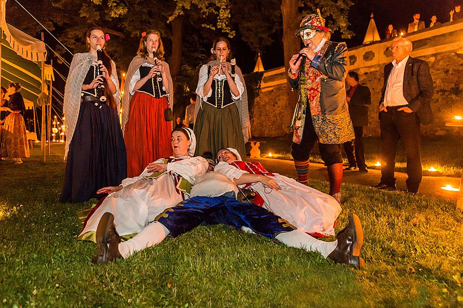 Barocke Nacht auf dem Schloss Český Krumlov ® 26.6. und 27.6.2015, Kammermusikfestival Český Krumlov