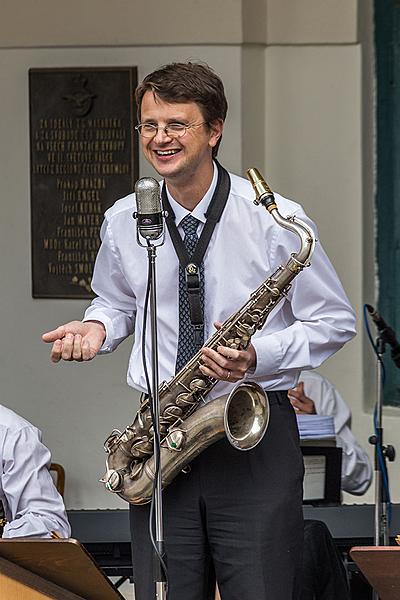 Jazzband der fürsterlichen Schwarzenbergischen Grenadierkapelle, 28.6.2015, Kammermusikfestival Český Krumlov