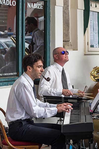 Jazzband der fürsterlichen Schwarzenbergischen Grenadierkapelle, 28.6.2015, Kammermusikfestival Český Krumlov