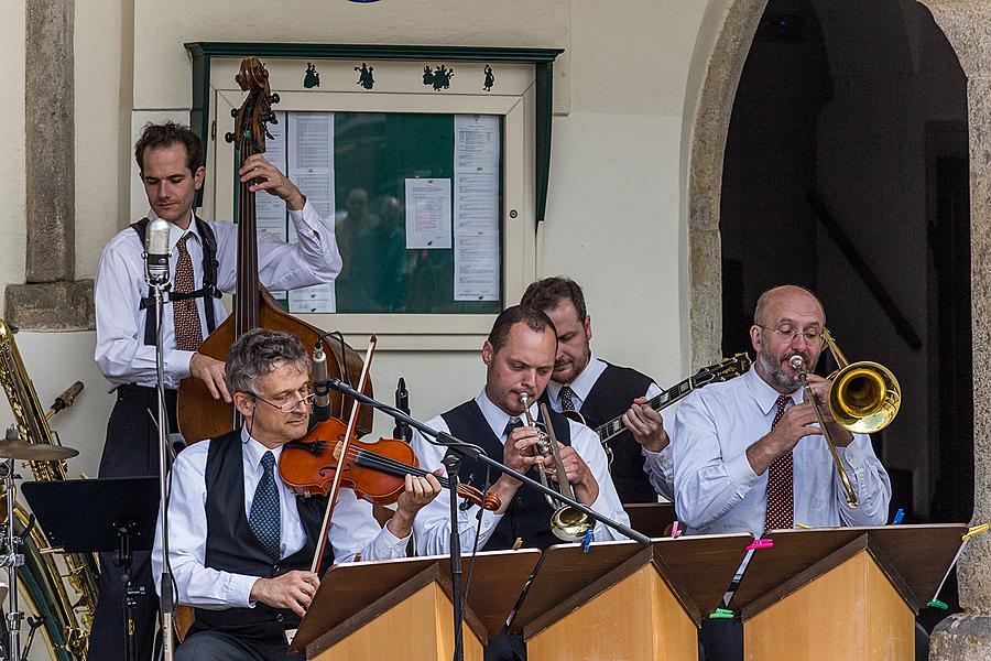 Jazzband knížecí schwarzenberské gardy, 28.6.2015, Festival komorní hudby Český Krumlov