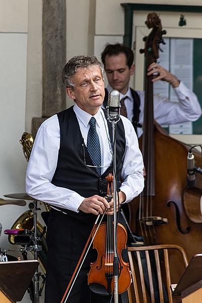 Jazzband der fürsterlichen Schwarzenbergischen Grenadierkapelle, 28.6.2015, Kammermusikfestival Český Krumlov