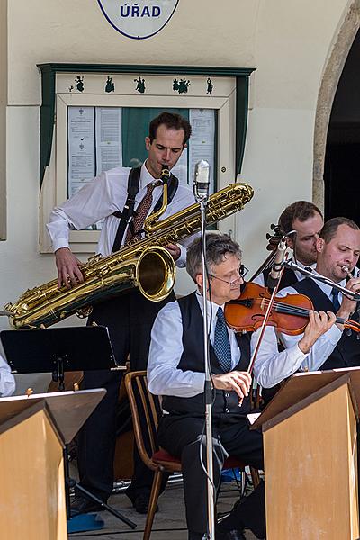 Jazzband knížecí schwarzenberské gardy, 28.6.2015, Festival komorní hudby Český Krumlov