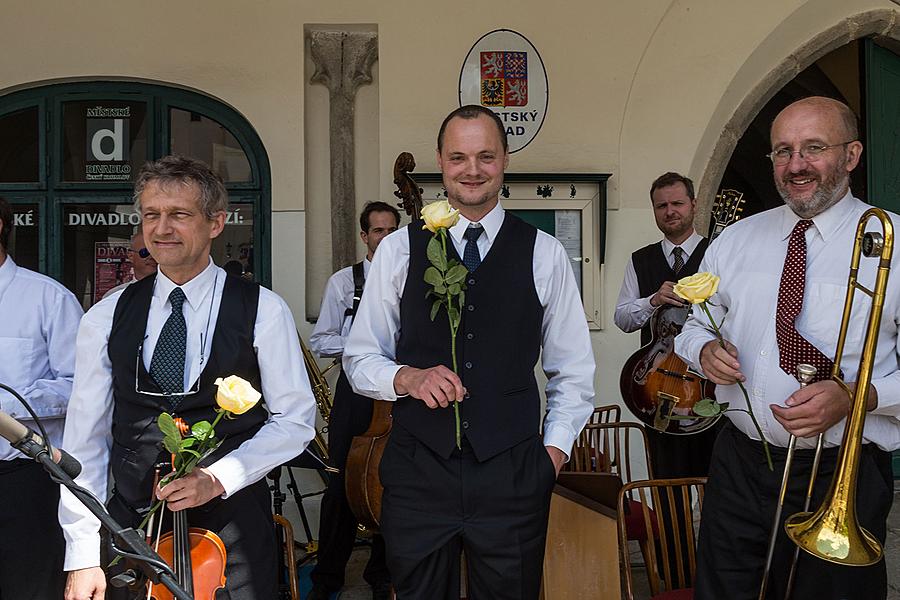 Jazzband knížecí schwarzenberské gardy, 28.6.2015, Festival komorní hudby Český Krumlov