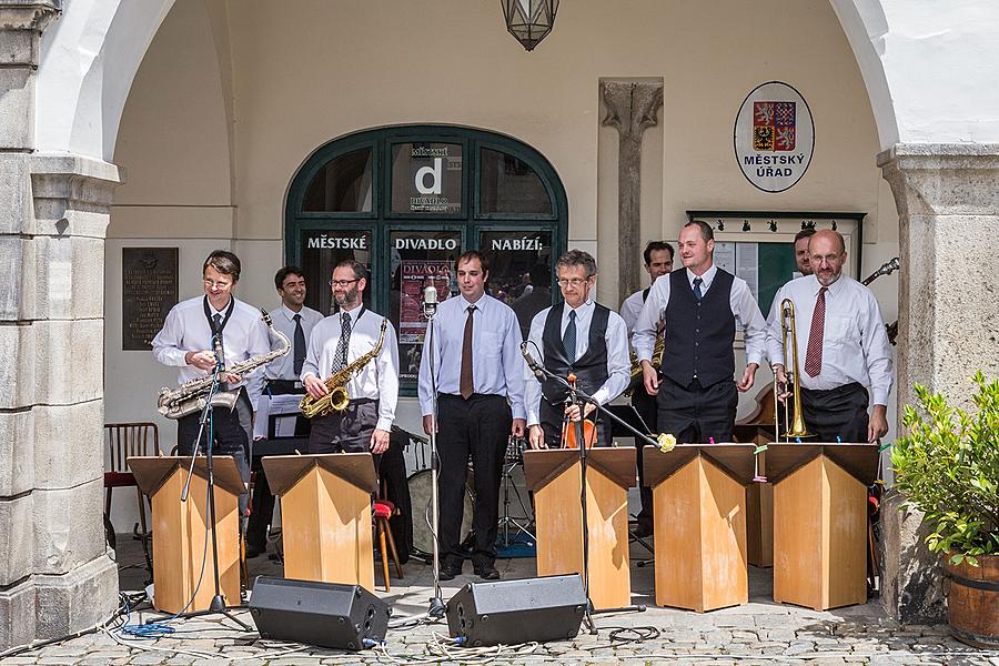 Jazzband knížecí schwarzenberské gardy, 28.6.2015, Festival komorní hudby Český Krumlov