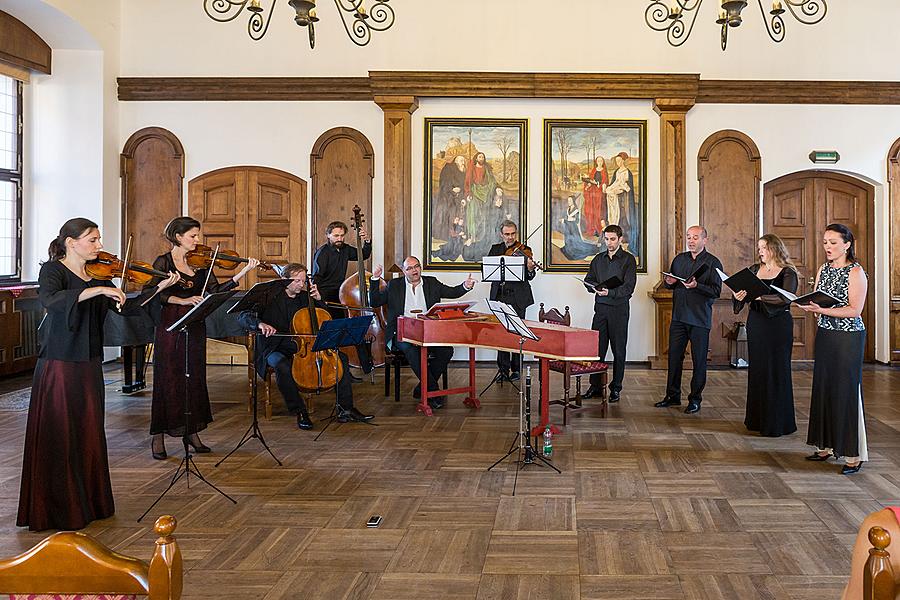 Collegium Quodliber, Jiří Stivín – flute solo, Petr Kronika - spoken word, 28.6.2015, Chamber Music Festival Český Krumlov