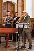 Collegium Quodlibet, Jiří Stivín – Solo – Flöten, Petr Kronika – gesprochenes Wort, 28.6.2015, Kammermusikfestival Český Krumlov, Foto: Lubor Mrázek