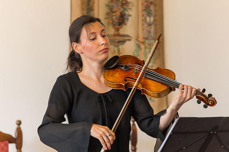 Collegium Quodlibet, Jiří Stivín – sólo na flétny, Petr Kronika - mluvené slovo, 28.6.2015, Festival komorní hudby Český Krumlov