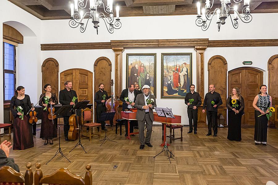Collegium Quodlibet, Jiří Stivín – sólo na flétny, Petr Kronika - mluvené slovo, 28.6.2015, Festival komorní hudby Český Krumlov