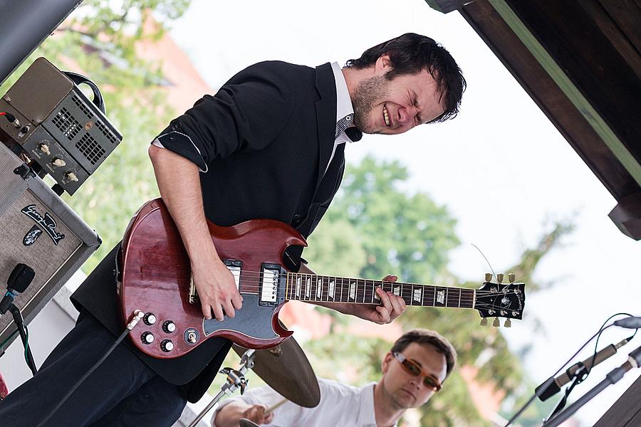 Blues Band und Juwana Jenkins (USA) – Gesang, 30.6.2015, Kammermusikfestival Český Krumlov