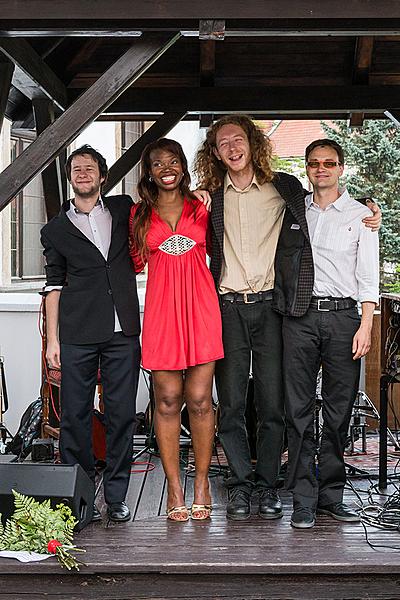 Blues Band und Juwana Jenkins (USA) – Gesang, 30.6.2015, Kammermusikfestival Český Krumlov