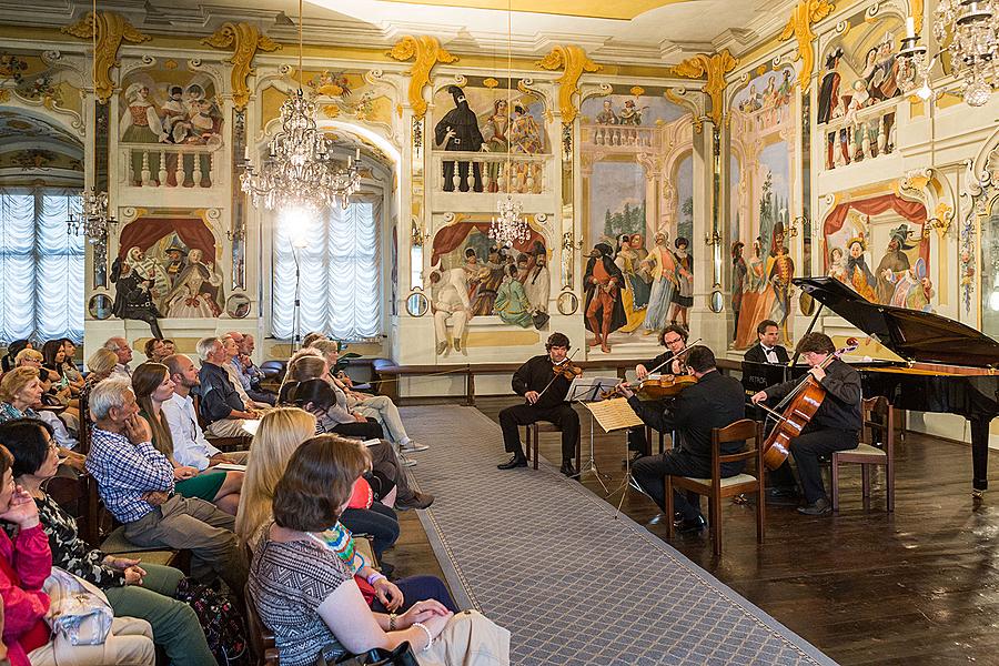 Jan Simon and Heroldovo kvarteto, 2.7.2015, Chamber Music Festival Český Krumlov