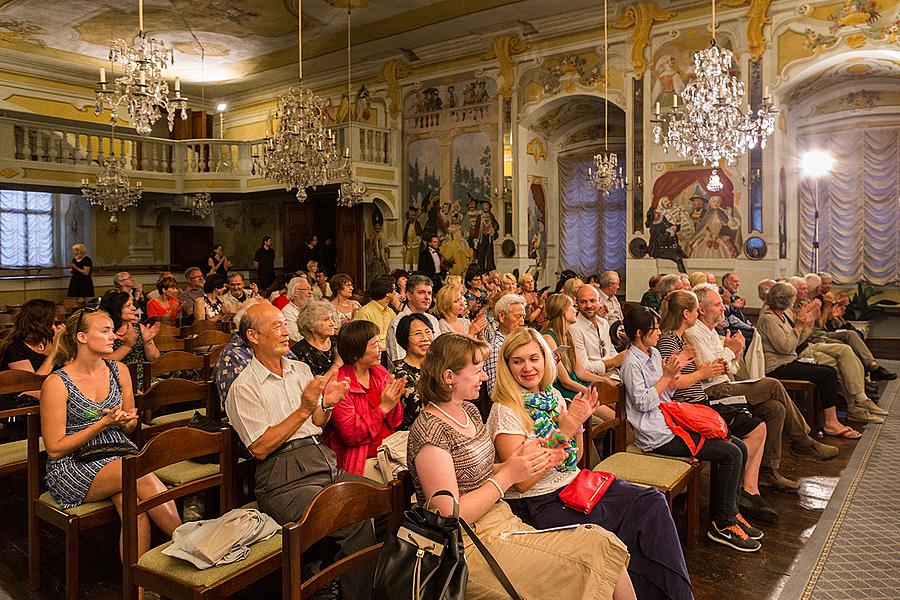 Jan Simon und Herold Quartet, 2.7.2015, Kammermusikfestival Český Krumlov