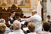 Concluding Concert marking the 70th anniversary of the end World War II: Capella Regia, artistic director - Robert Hugo, Jitka Hosprová - viola, Barbora Martínková-Polášková – mezzo-soprano, 4.7.2015, Chamber Music Festival Český Krumlov, photo by: Lubor Mrázek