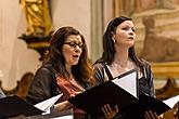 Abschlusskonzert zum 70. Jahrestag des Kriegsendes: Capella Regia, künstlerischer Leiter – Robert Hugo, Jitka Hosprová – Viola, Barbora Martínková-Polášková – Gesang, 4.7.2015, Kammermusikfestival Český Krumlov, Foto: Lubor Mrázek