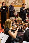 Abschlusskonzert zum 70. Jahrestag des Kriegsendes: Capella Regia, künstlerischer Leiter – Robert Hugo, Jitka Hosprová – Viola, Barbora Martínková-Polášková – Gesang, 4.7.2015, Kammermusikfestival Český Krumlov, Foto: Lubor Mrázek