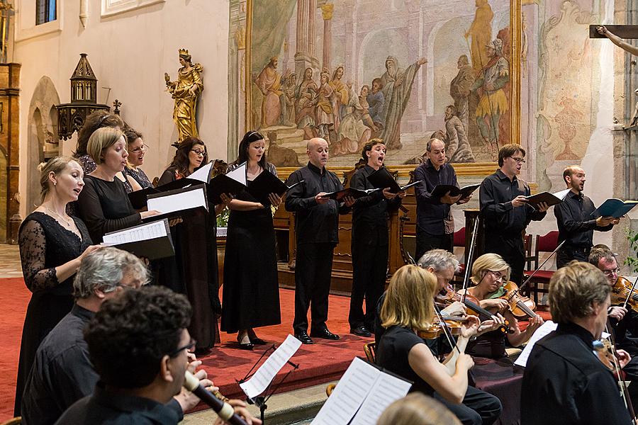 Abschlusskonzert zum 70. Jahrestag des Kriegsendes: Capella Regia, künstlerischer Leiter – Robert Hugo, Jitka Hosprová – Viola, Barbora Martínková-Polášková – Gesang, 4.7.2015, Kammermusikfestival Český Krumlov