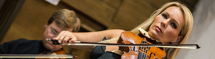 Jitka HosprovÃ¡ - viola, 4.7.2015, Festival komornÃ­ hudby ÄeskÃ½ Krumlov