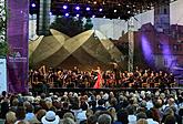 Sumi Jo (soprán), Danilo Formaggia (tenor), SOČR, Petr Vronský (dirigent) - Zahajovací operní galakoncert, 17.7.2015, Mezinárodní hudební festival Český Krumlov, zdroj: Auviex s.r.o., foto: Libor Sváček