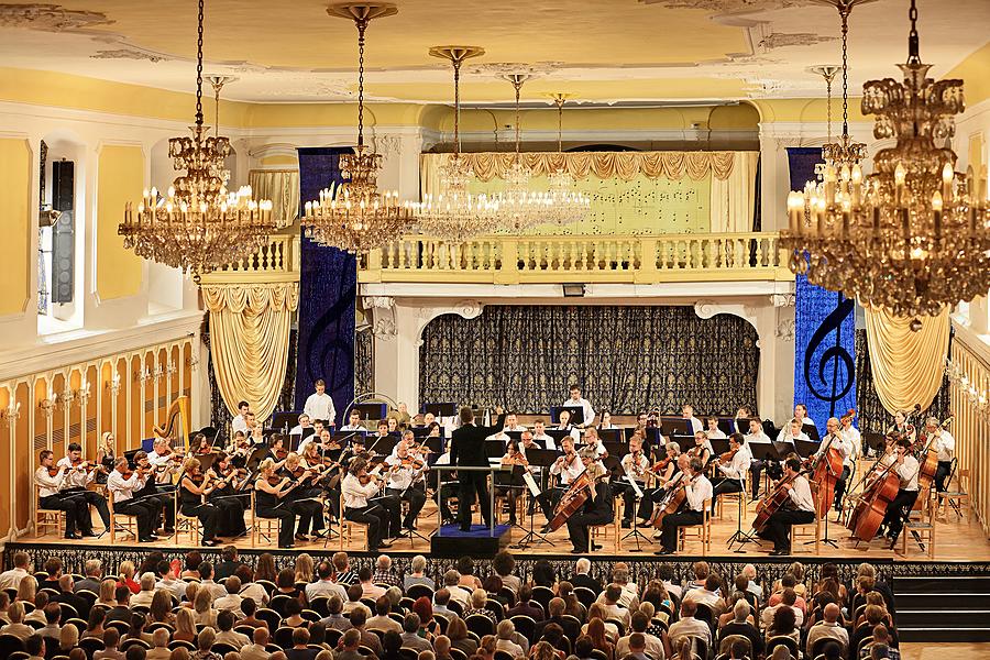 Moravische Philharmonie Olomouc, Manuel Hernández-Silva (Dirigent), 18.7.2015, Internationales Musikfestival Český Krumlov