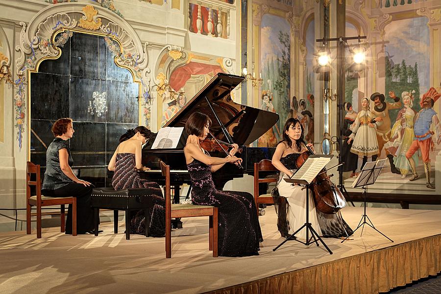 TRIO Thalia (Klaviertrio) - Kammerkonzert, 22.7.2015, Internationales Musikfestival Český Krumlov
