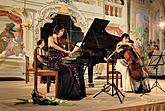 TRIO Thalia (Klaviertrio) - Kammerkonzert, 22.7.2015, Internationales Musikfestival Český Krumlov, Quelle: Auviex s.r.o., Foto: Libor Sváček