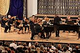 Václav Hudeček (violin), Jan Simon (piano), Chamber Philharmonic Orchestra of South Bohemia, Vojtěch Spurný (conductor), 24.7.2015, International Music Festival Český Krumlov, source: Auviex s.r.o., photo by: Libor Sváček