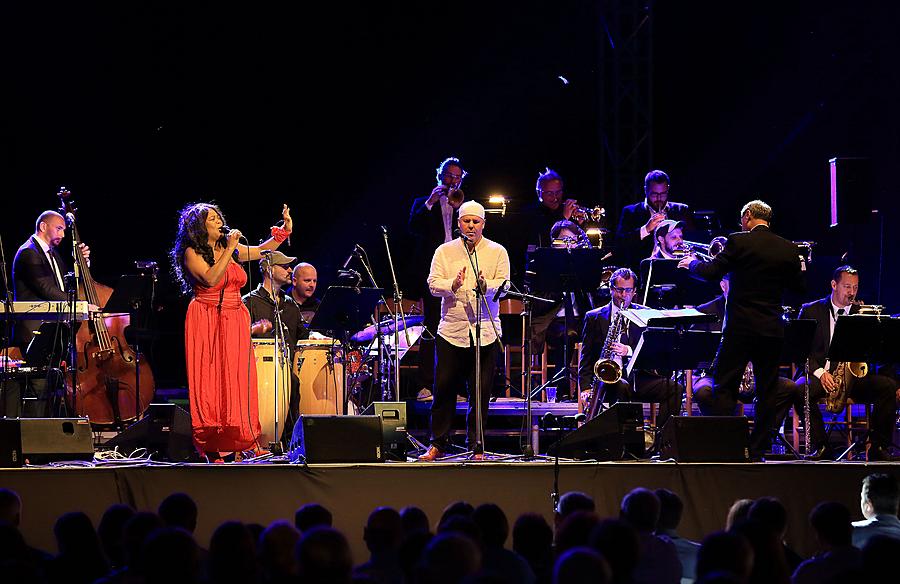 Kubanischer Abend - Genreübergreifender musikalischer Abend (Gustav Brom Rundfunk-Big-Band), 25.7.2015, Internationales Musikfestival Český Krumlov