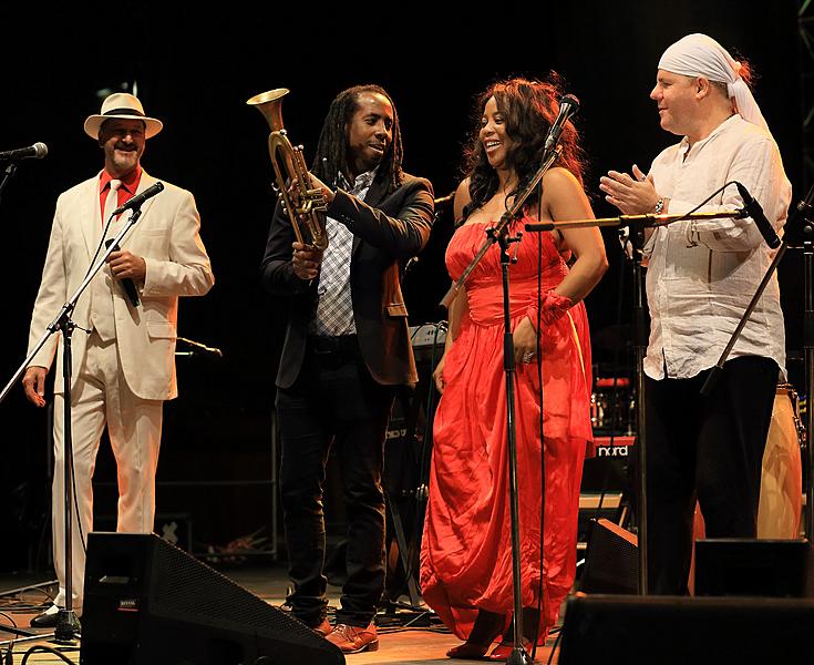 Kubanischer Abend - Genreübergreifender musikalischer Abend (Gustav Brom Rundfunk-Big-Band), 25.7.2015, Internationales Musikfestival Český Krumlov