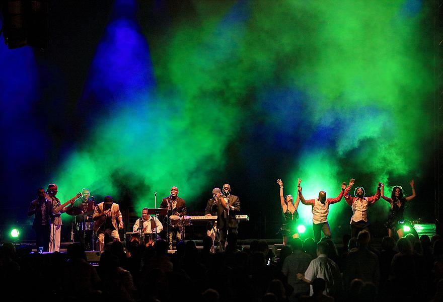 Kubanischer Abend - Genreübergreifender musikalischer Abend (Gustav Brom Rundfunk-Big-Band), 25.7.2015, Internationales Musikfestival Český Krumlov