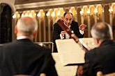 Pavel Šporcl (Violine), Südböhmische Kammerphilharmonie Budweis, Jan Talich (Dirigent), 31.7.2015, Internationales Musikfestival Český Krumlov, Quelle: Auviex s.r.o., Foto: Libor Sváček