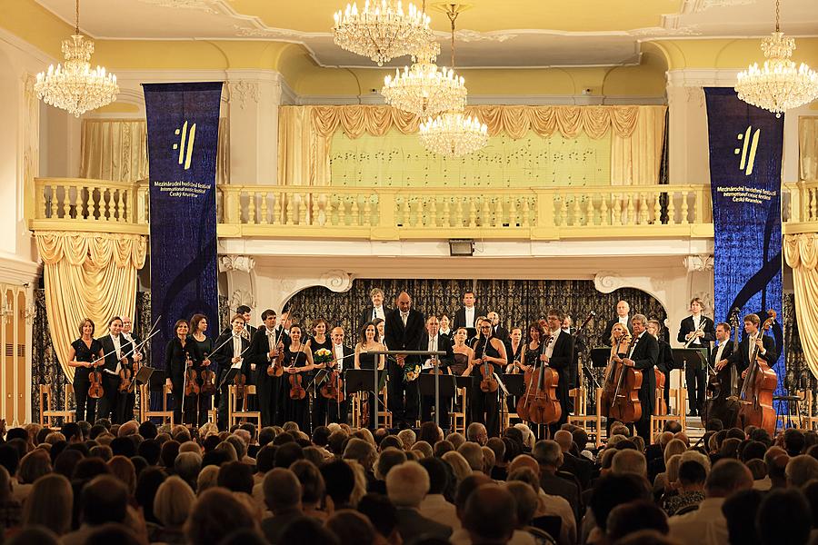 Pavel Šporcl (Violine), Südböhmische Kammerphilharmonie Budweis, Jan Talich (Dirigent), 31.7.2015, Internationales Musikfestival Český Krumlov