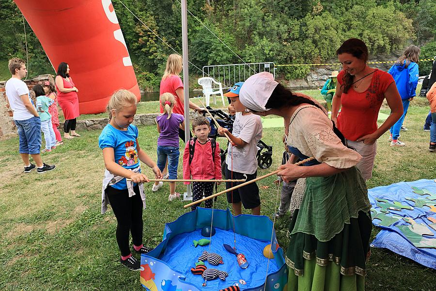 Dětské odpoledne v rytmu energie, 2.8.2015, Mezinárodní hudební festival Český Krumlov