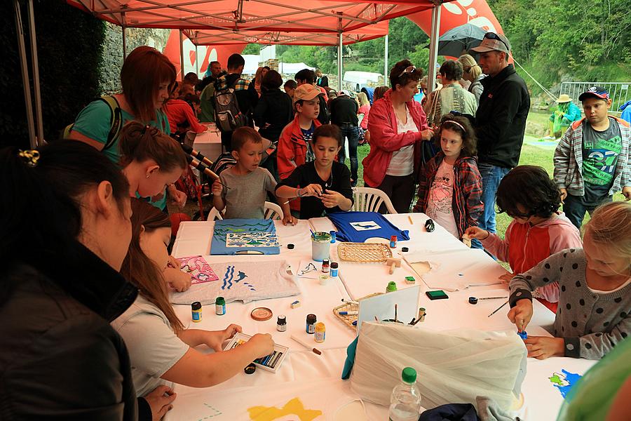 Kindernachmittag im Rhythmus der Energie, 2.8.2015, Internationales Musikfestival Český Krumlov