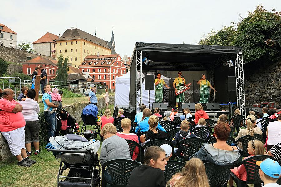 Dětské odpoledne v rytmu energie, 2.8.2015, Mezinárodní hudební festival Český Krumlov