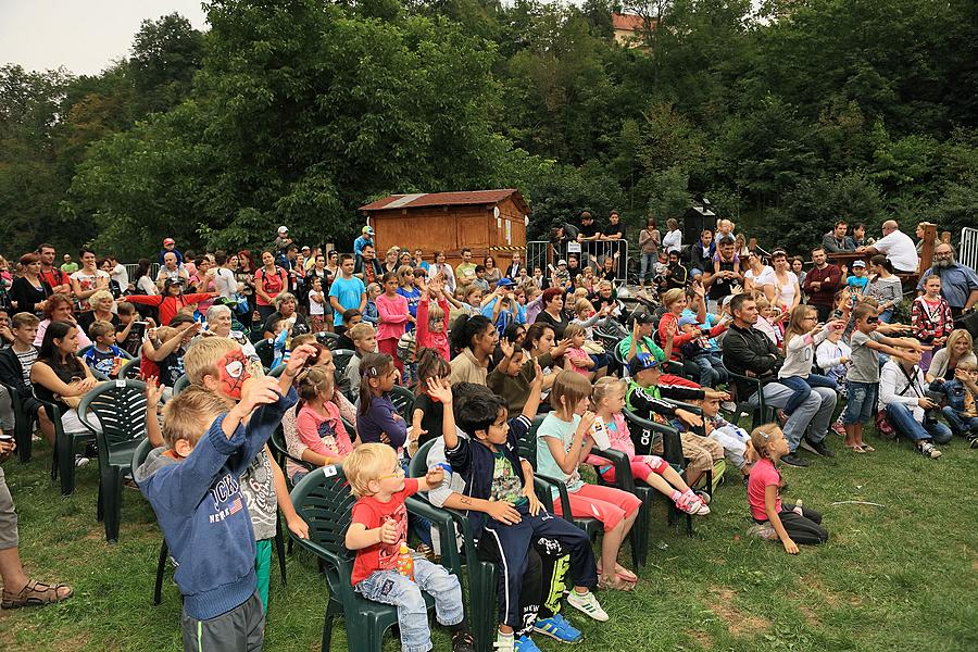 Kindernachmittag im Rhythmus der Energie, 2.8.2015, Internationales Musikfestival Český Krumlov