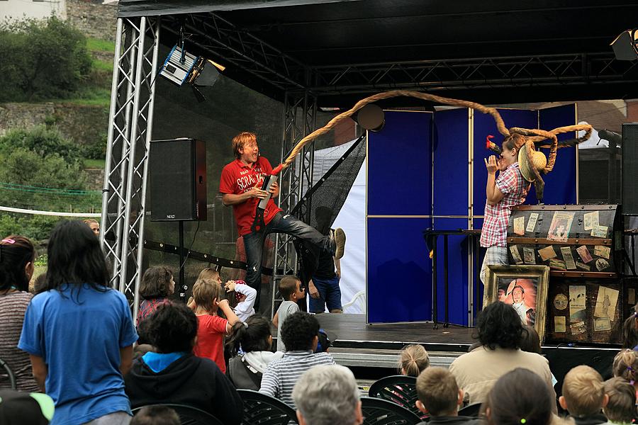 Dětské odpoledne v rytmu energie, 2.8.2015, Mezinárodní hudební festival Český Krumlov