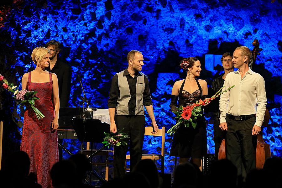 Escualo Quintett und Gabriela Vermelho - “Tango argentino”, 6.8.2015, Internationales Musikfestival Český Krumlov