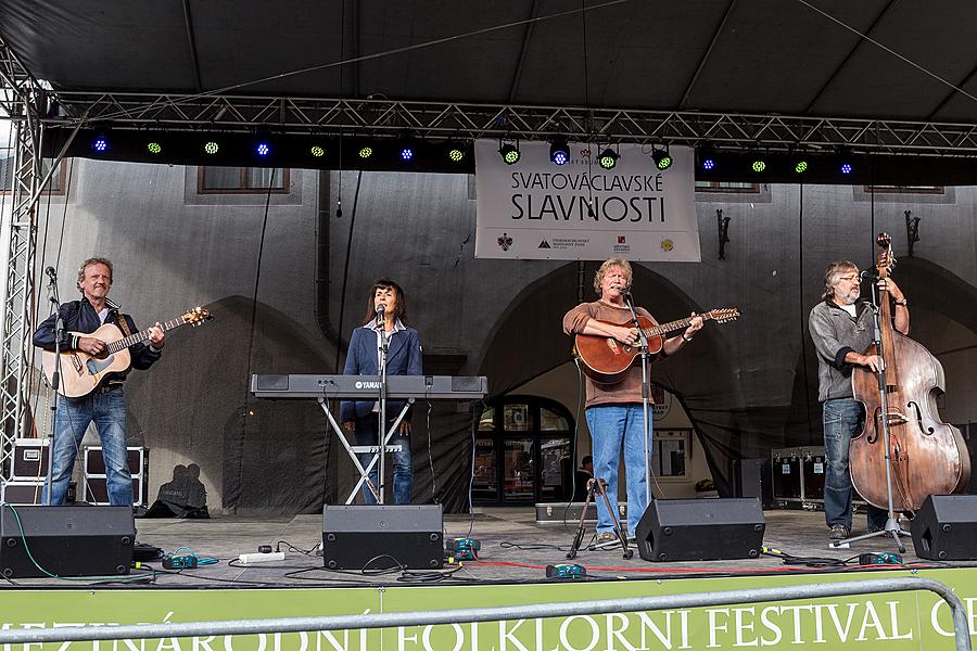 Saint Wenceslas Celebrations and International Folk Music Festival 2015 in Český Krumlov, Friday 25th September 2015