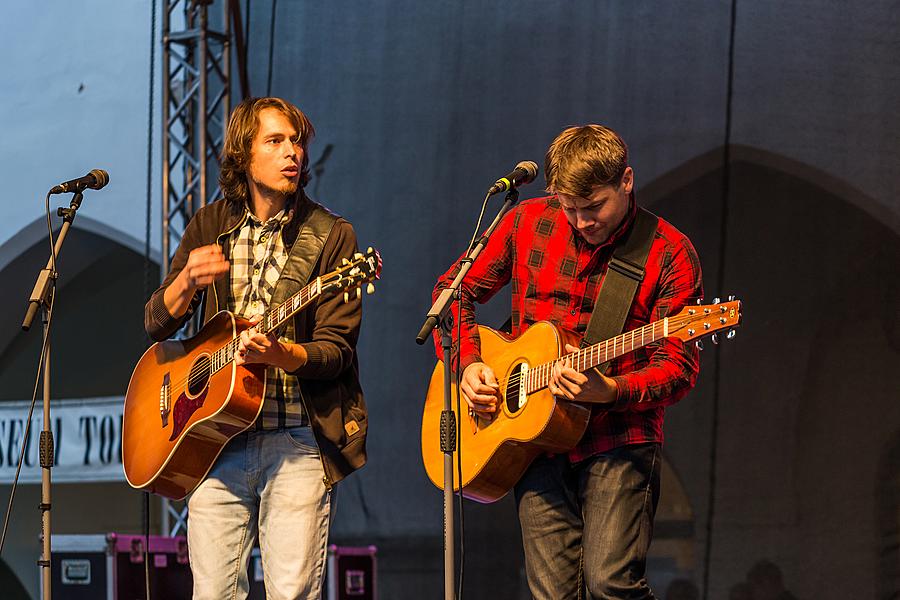 St.-Wenzels-Fest und Internationales Folklorefestival 2015 in Český Krumlov, Freitag 25. September 2015