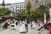 Svatováclavské slavnosti a Mezinárodní folklórní festival 2015 v Českém Krumlově, pátek 25. září 2015, foto: Lubor Mrázek