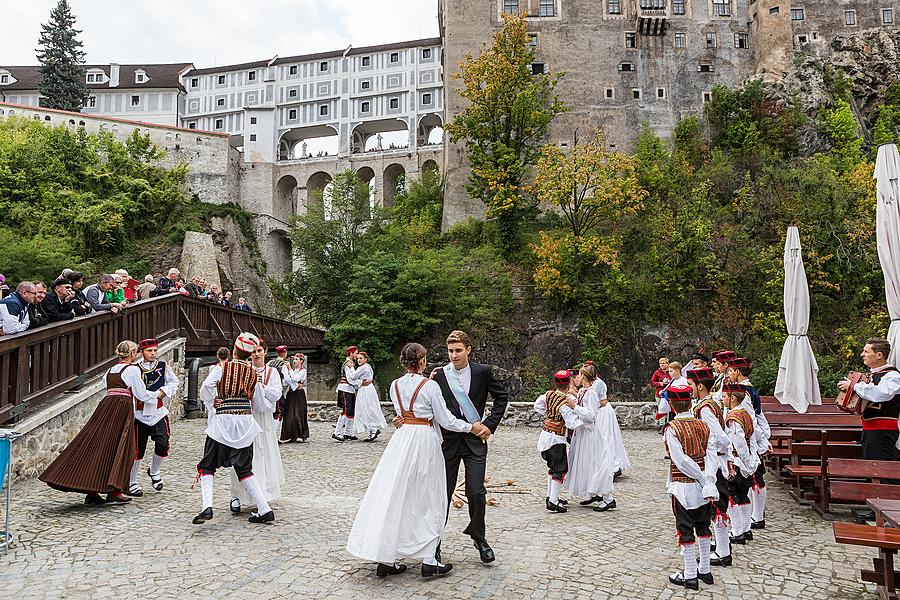 Saint Wenceslas Celebrations and International Folk Music Festival 2015 in Český Krumlov, Friday 25th September 2015