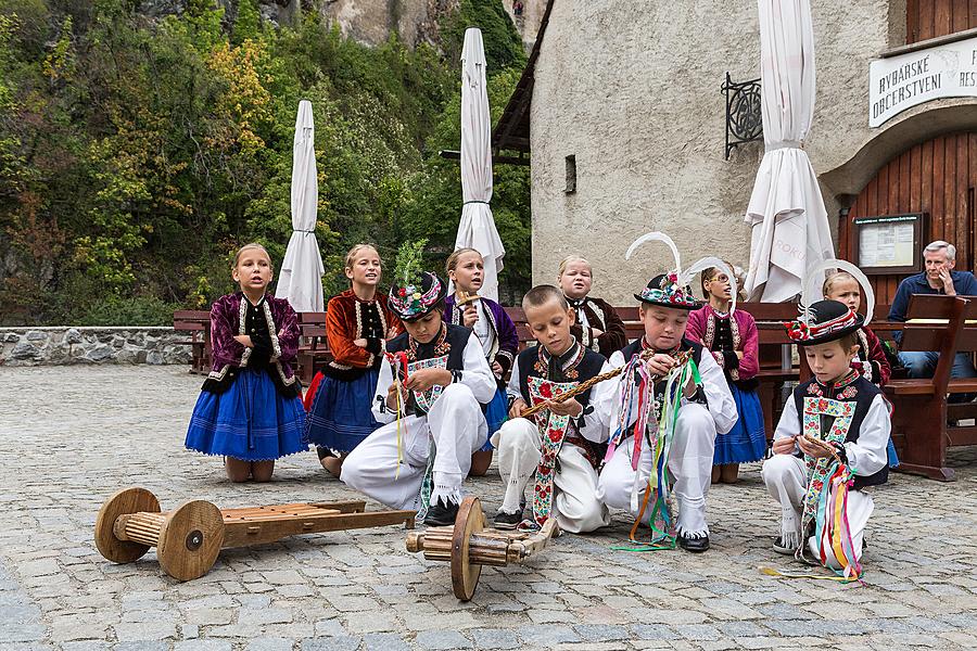 St.-Wenzels-Fest und Internationales Folklorefestival 2015 in Český Krumlov, Freitag 25. September 2015