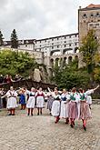 Svatováclavské slavnosti a Mezinárodní folklórní festival 2015 v Českém Krumlově, pátek 25. září 2015, foto: Lubor Mrázek