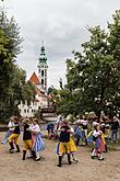 Svatováclavské slavnosti a Mezinárodní folklórní festival 2015 v Českém Krumlově, pátek 25. září 2015, foto: Lubor Mrázek