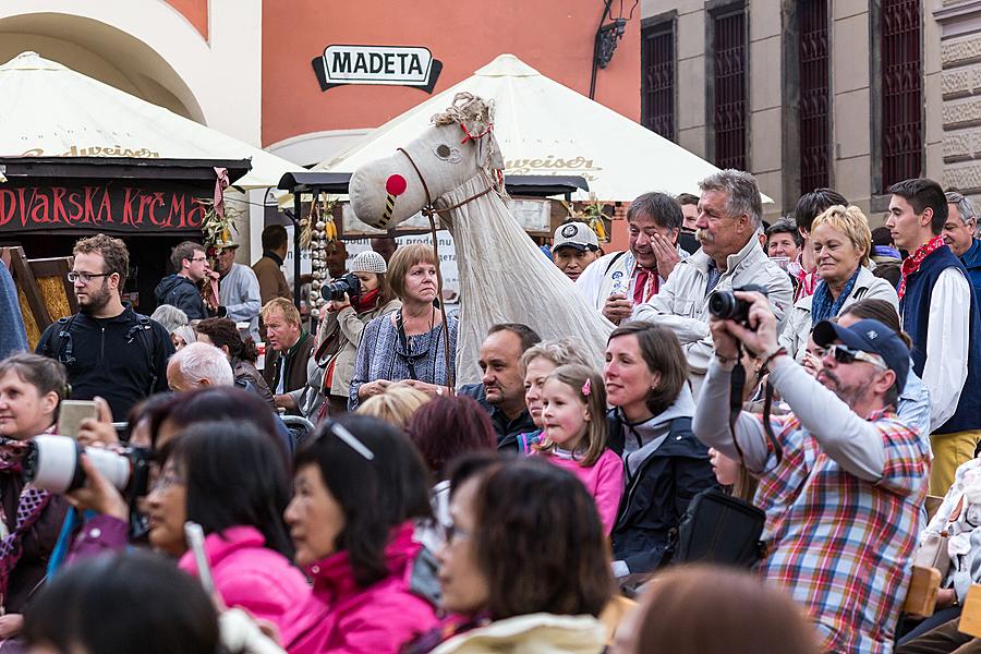 St.-Wenzels-Fest und Internationales Folklorefestival 2015 in Český Krumlov, Samstag 26. September 2015