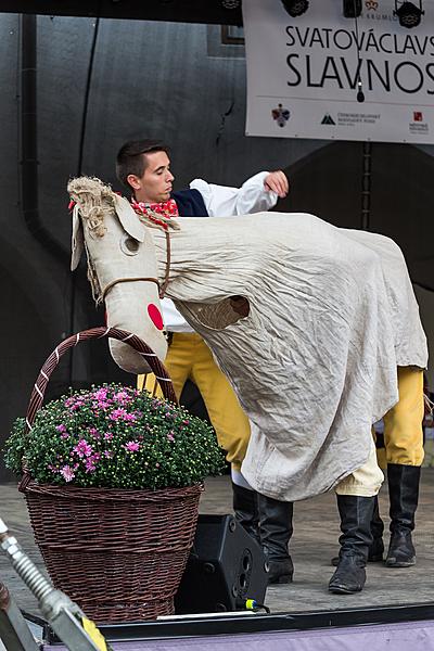 Svatováclavské slavnosti a Mezinárodní folklórní festival 2015 v Českém Krumlově, sobota 26. září 2015