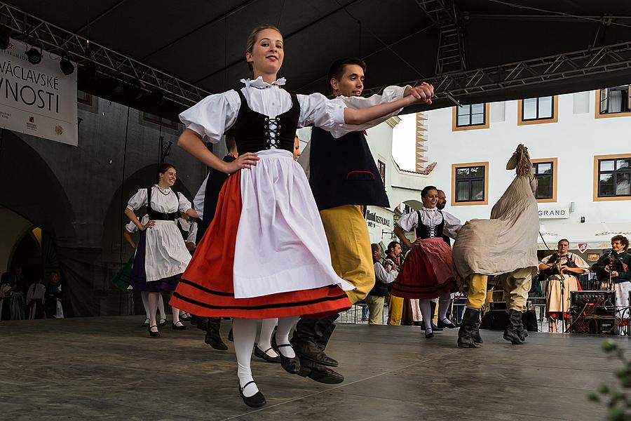 Svatováclavské slavnosti a Mezinárodní folklórní festival 2015 v Českém Krumlově, sobota 26. září 2015