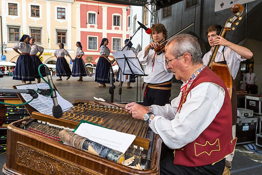 St.-Wenzels-Fest und Internationales Folklorefestival 2015 in Český Krumlov, Samstag 26. September 2015