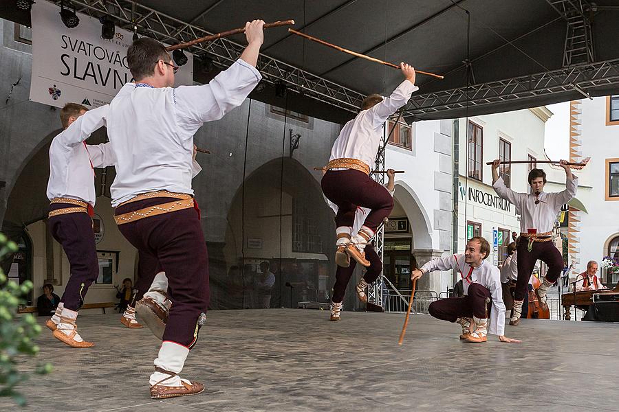 Svatováclavské slavnosti a Mezinárodní folklórní festival 2015 v Českém Krumlově, sobota 26. září 2015